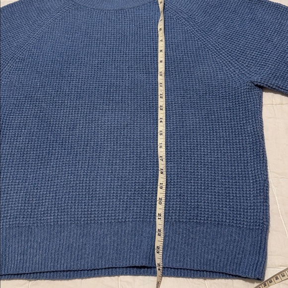 GAP Blue Mock Neck Sweater - Picture 5 of 5